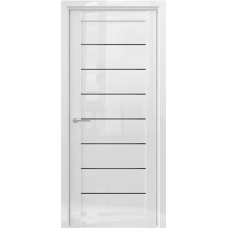 Дверь межкомнатная ALBERO Мегаполис GL СЕУЛ GL Белый глянец, стекло графит Дверь межкомнатная ALBERO Мегаполис GL СЕУЛ GL Белый глянец, стекло графит